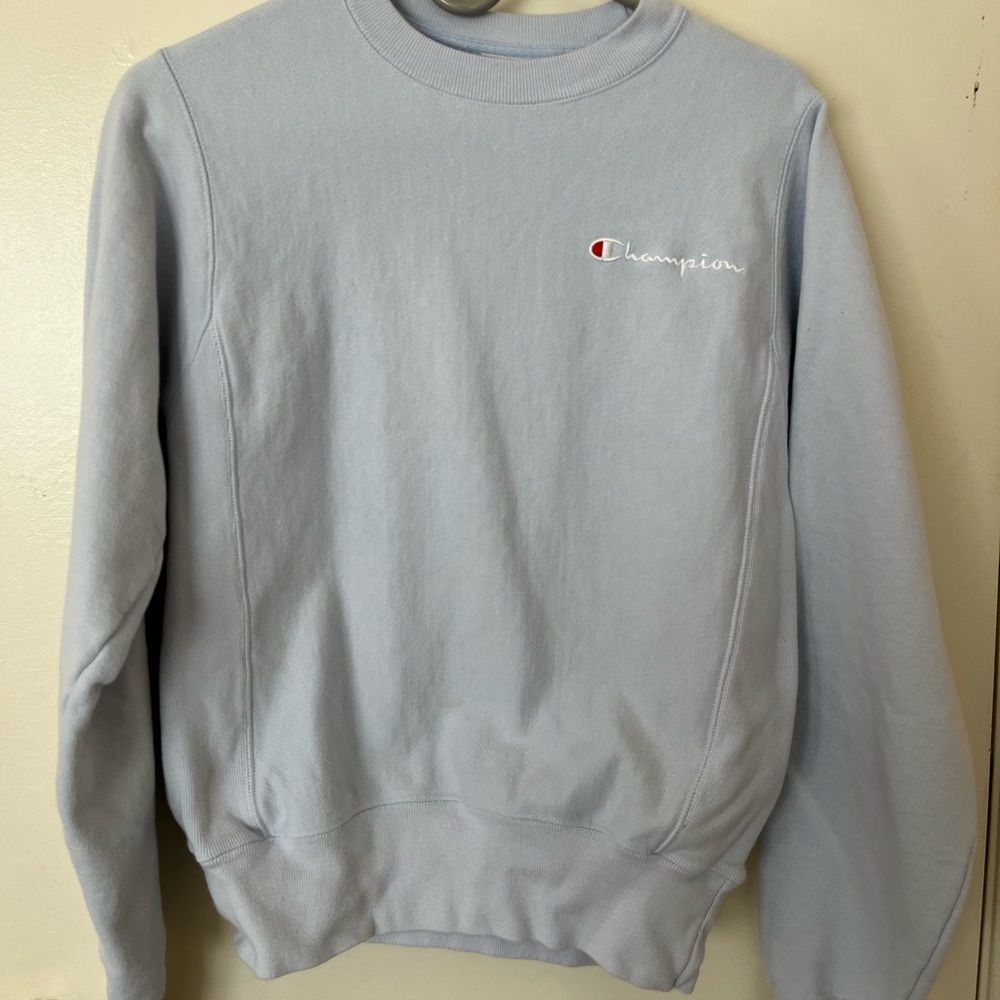 Champion Light Blue Crew Neck